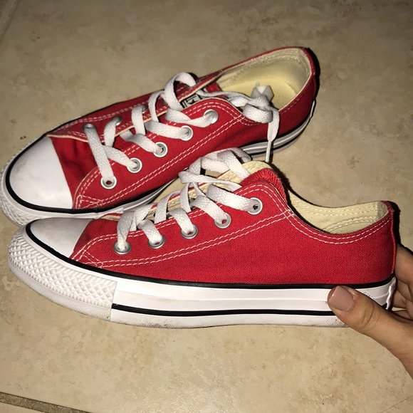 Converse Shoes - Red converse